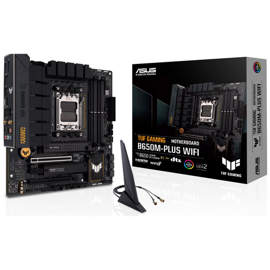 Placa Madre Asus TUF Gaming B650M-Plus Wi-Fi AM5 DDR5