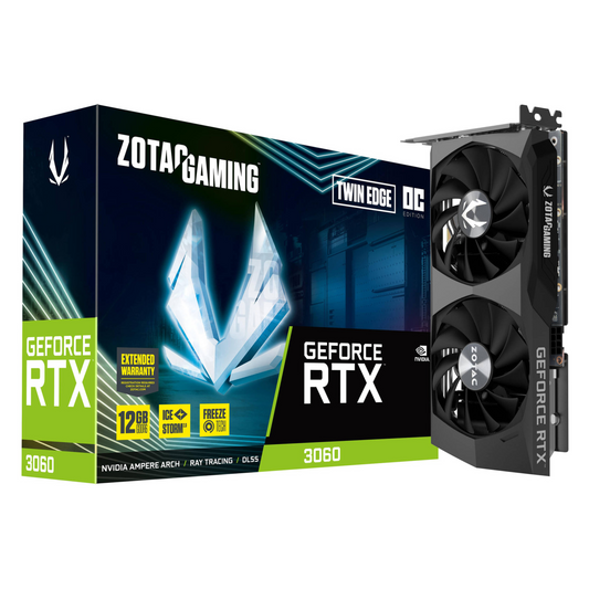 Placa de Video ZOTAC Gaming RTX 3060 12GB GDDR6 Twin Edge OC