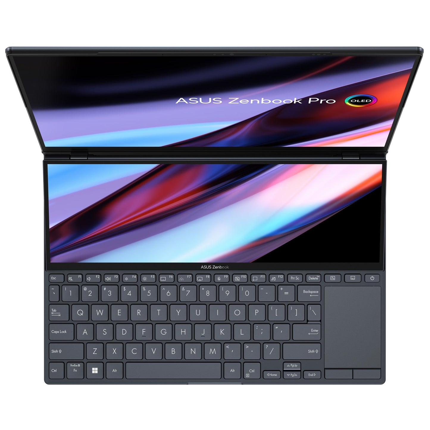 Notebook Asus Zenbook Pro 14 Duo UX8402VU Intel i9-13900H RTX 4050 6GB 3K OLED Tactil