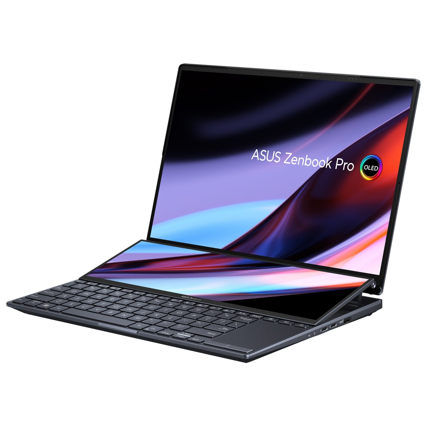 Notebook Asus Zenbook Pro 14 Duo UX8402VU Intel i9-13900H RTX 4050 6GB 3K OLED Tactil