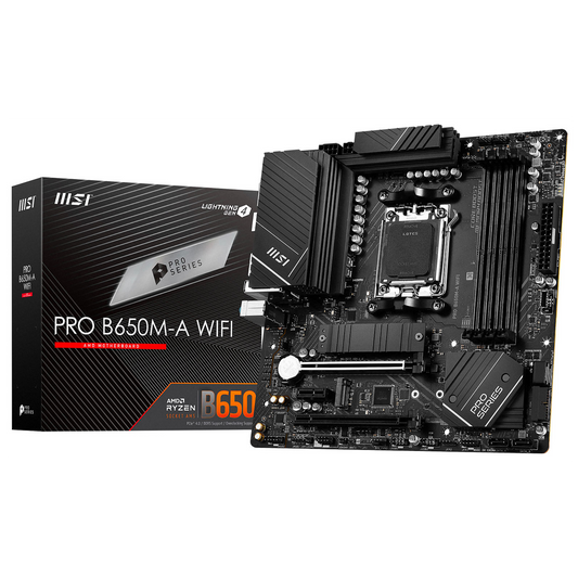 Placa Madre MSI Pro B650M-A Wi-Fi AM5 DDR5